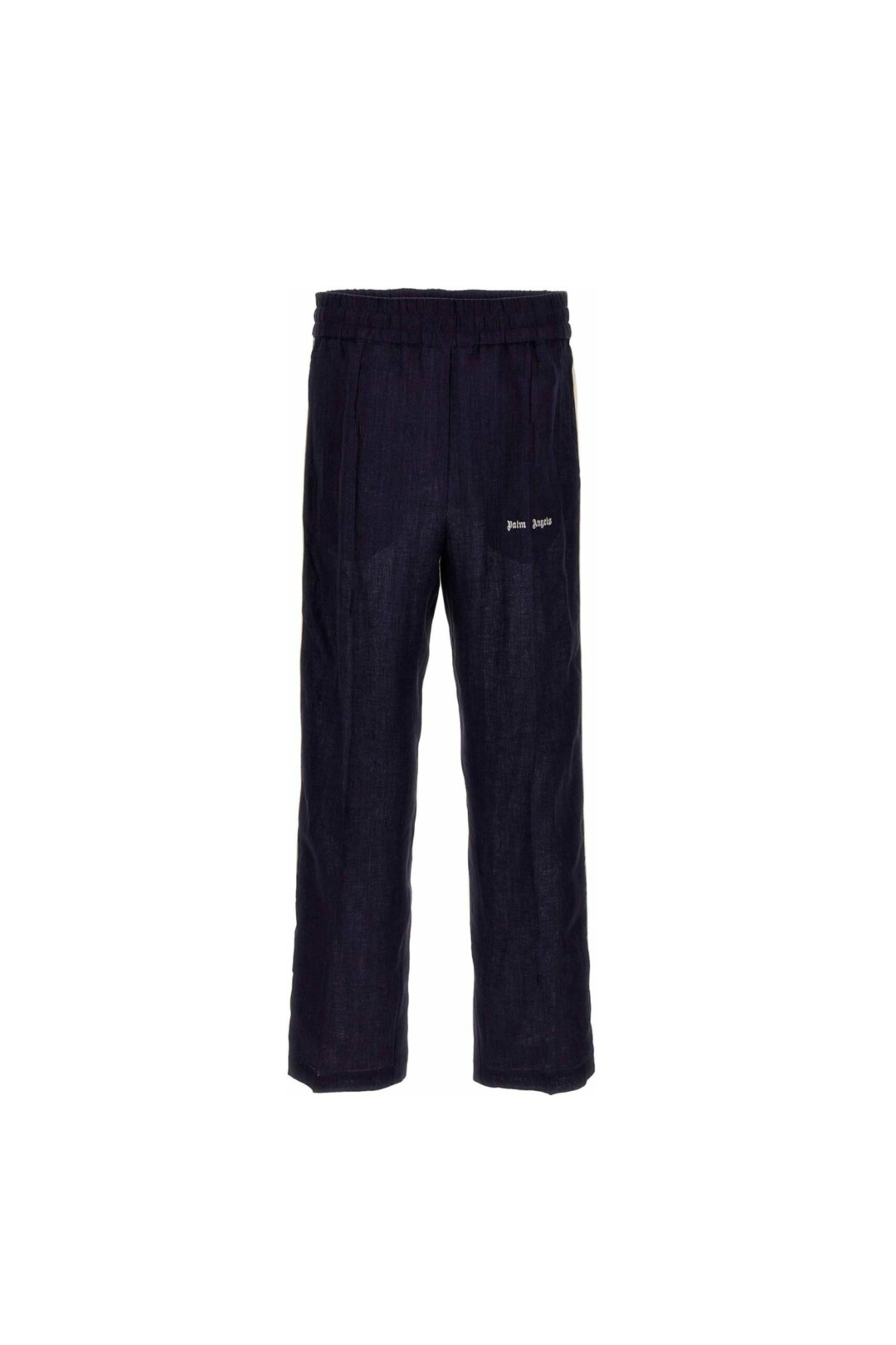 Palm Angels Joggers in Lino con Logo vista frontale