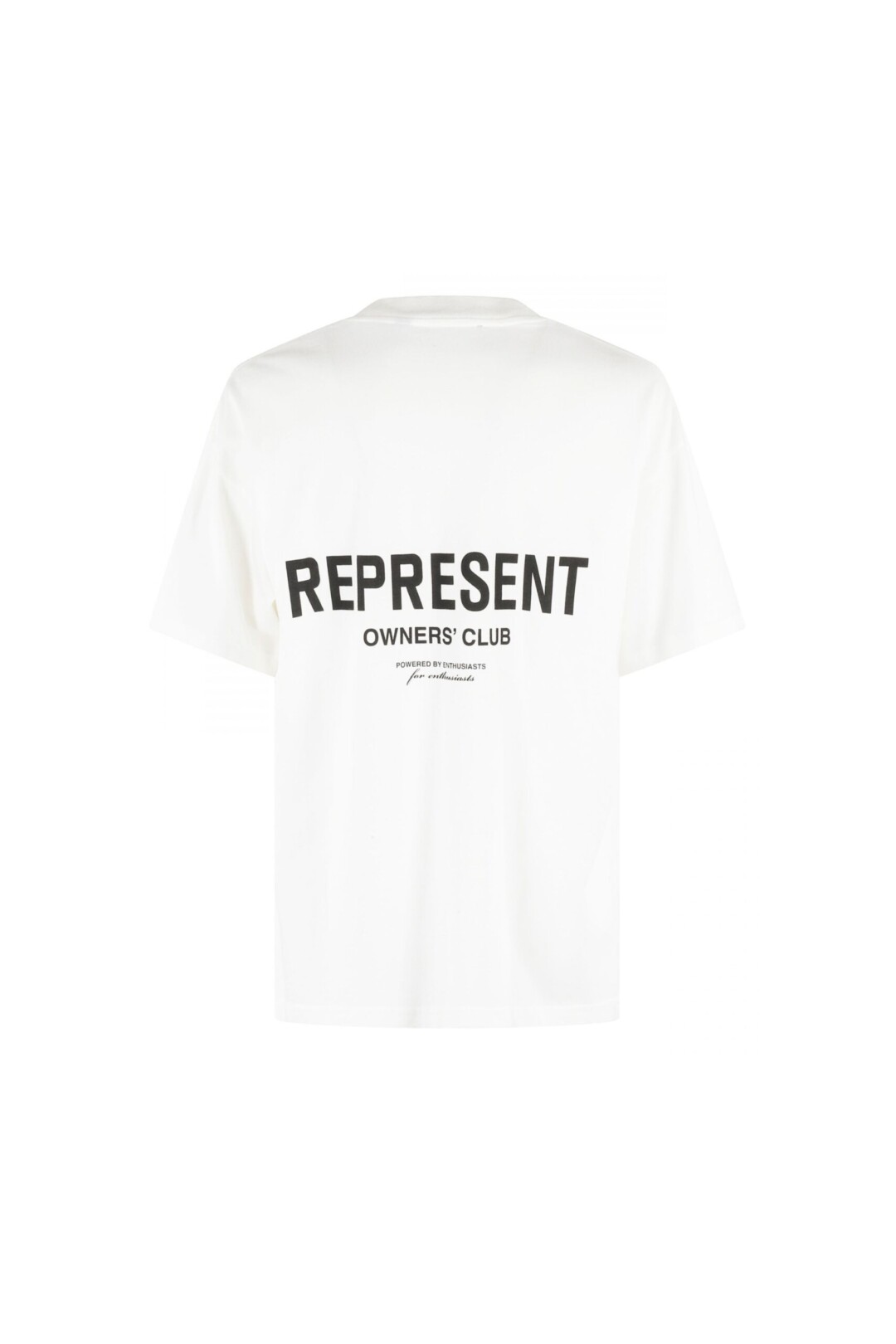 Represent T shirt Logo Owners Club bianca vista retro