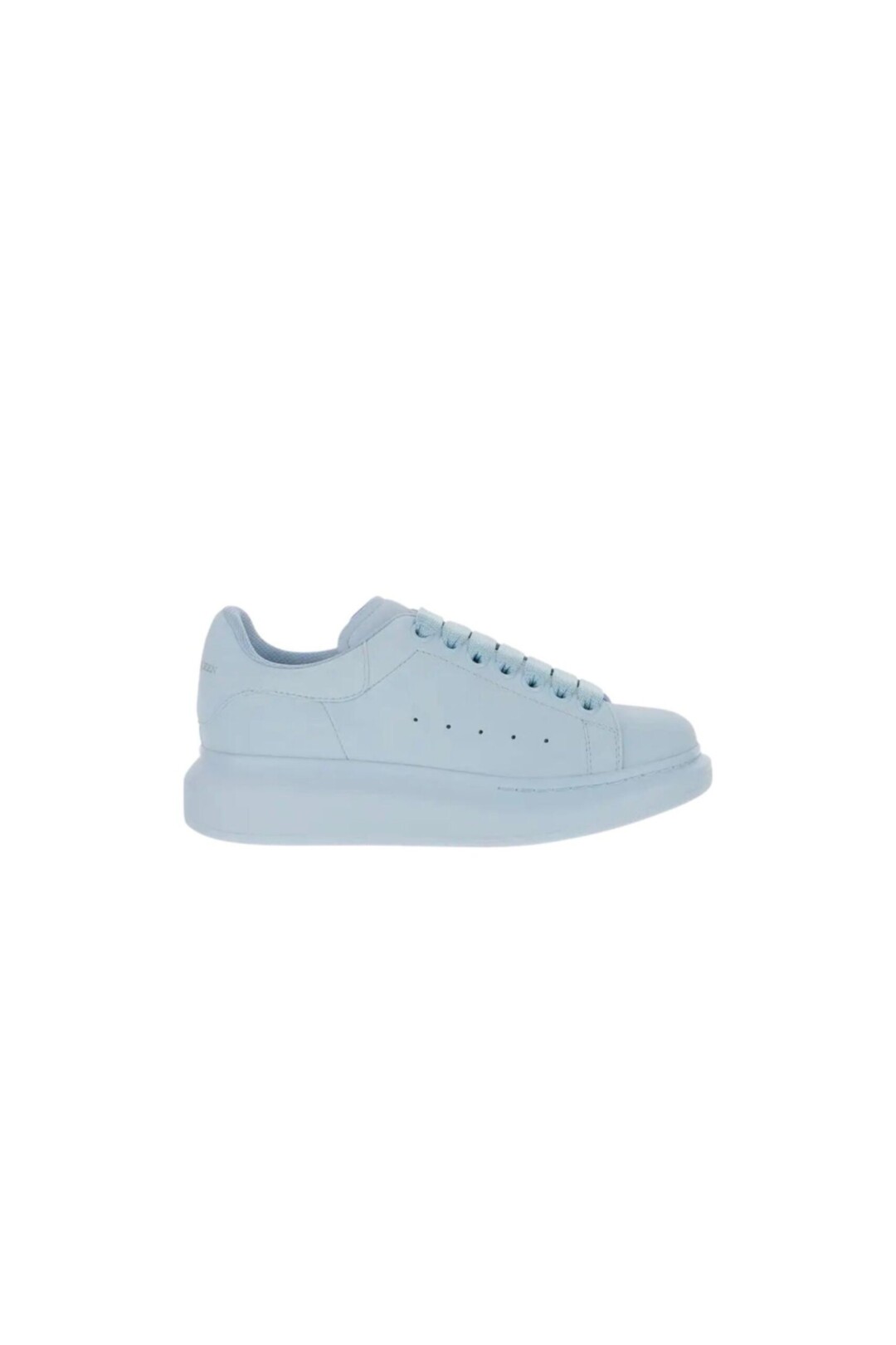 Alexander Mcqueen Sneakers Oversize in Pelle verniciata vista laterale