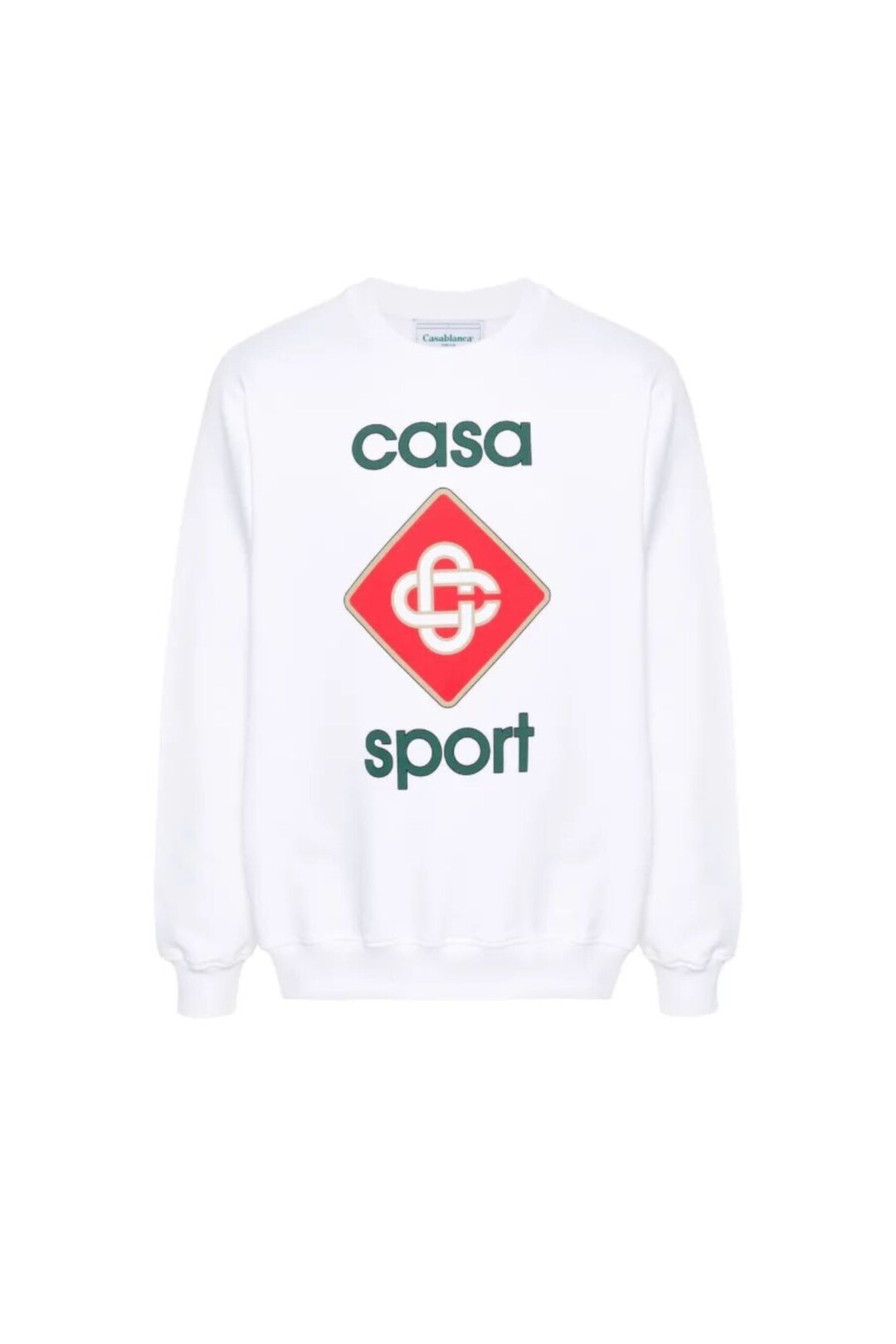 Casablanca Felpa con Logo Casa Sport vista frontale