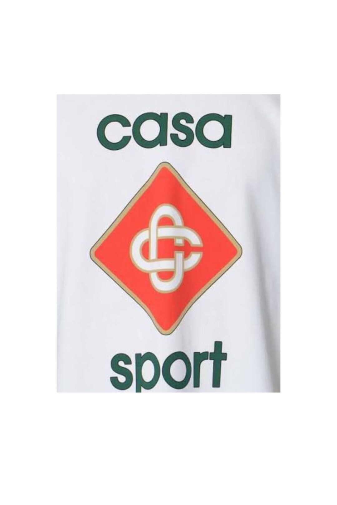 Casablanca Felpa con Logo Casa Sport