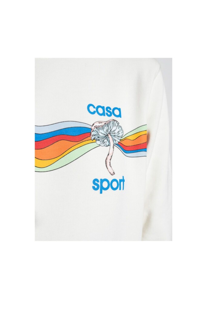 Casablanca Felpa con Logo Casa Sport zoom logo