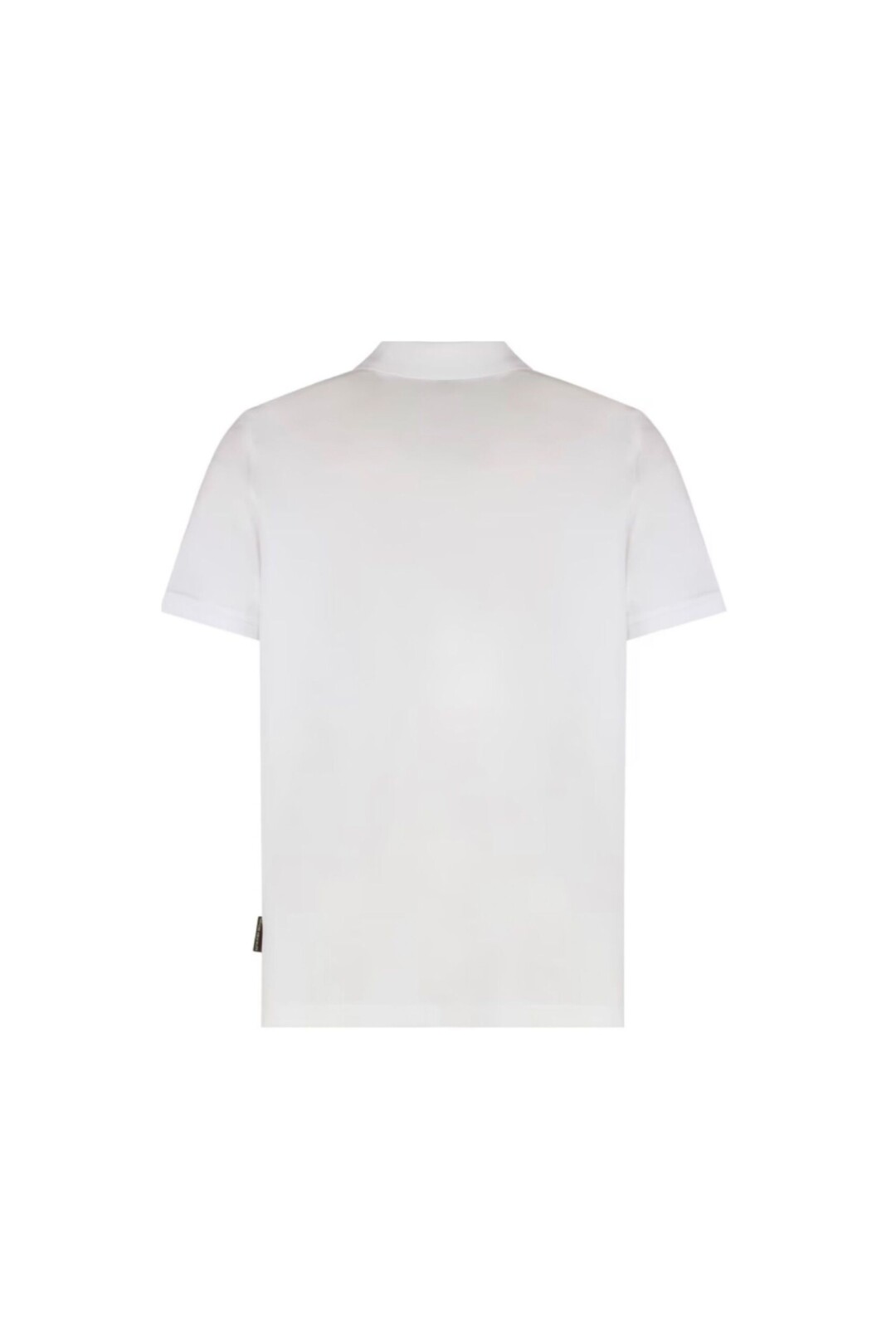 Moose Knuckles Polo con Ricamo in Oro